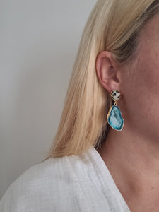Tuerkisene Ohrringe an Laura_-_Edelsteinschmuck_Designerschmuck_und_Brautschmuck_aus_Muenchen