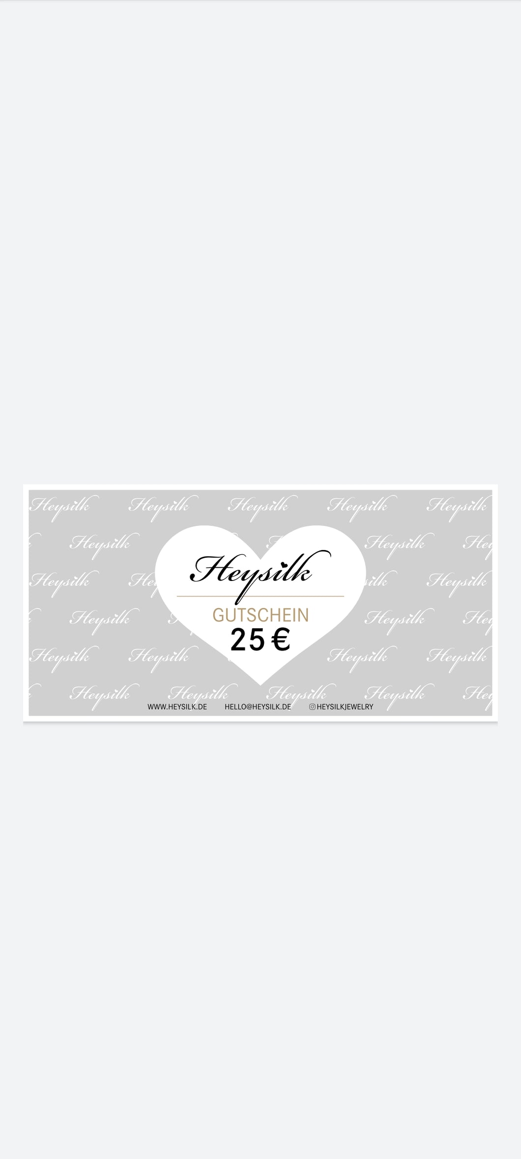 Gutschein 25